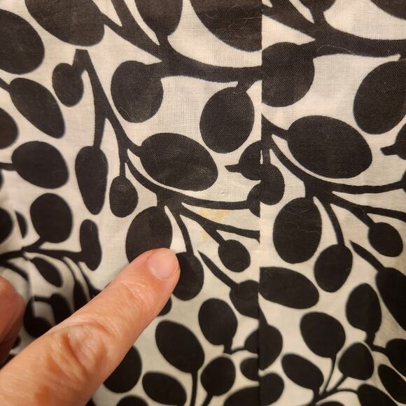 DRESS BARN Dress Womens 12 Multi Floral Sleeveless Knee Length Lined FLAWED - Picture 10 of 12